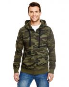 Burnside Men's French Terry Full-Zip Hooded Sweatshirt