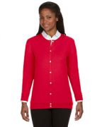 Devon & Jones Ladies' Perfect Fit Ribbon Cardigan