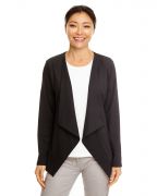 Devon & Jones Ladies' Perfect Fit Draped Open Blazer
