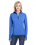 J America Ladies' Omega Stretch Quarter-Zip