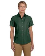 Harriton Ladies' Barbados Textured Camp�Shirt