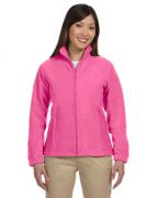 Harriton Ladies' 8-ounce. Full-Zip Fleece