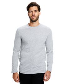US Blanks Men's 4.3-ounce. Long-Sleeve Crewneck T-Shirt