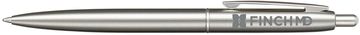 Recycled Stainless Steel Ballpoint Pen With Chrome Accents
