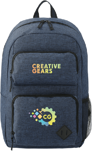 Graphite Deluxe 15" Computer Laptop Backpack - 6.50" D x 12.00" W x 17.50" H