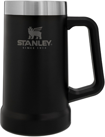 Stanley Drinkware Adventure Big Grip Beer Stein, 24 Oz - 6.77" L x 3.94" W x 5.91" H