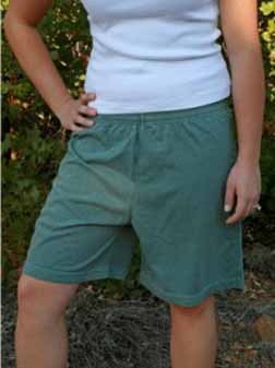 Eco Styles Adult Unisex Organic Cotton Drawstring Shorts