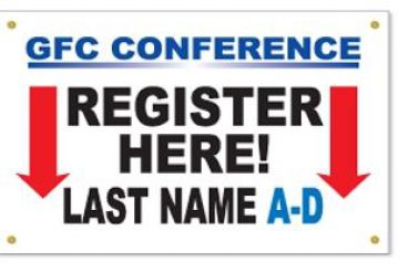 Banner Vinyl Full-Color Printed on 1 side -  3ft x 6ft
