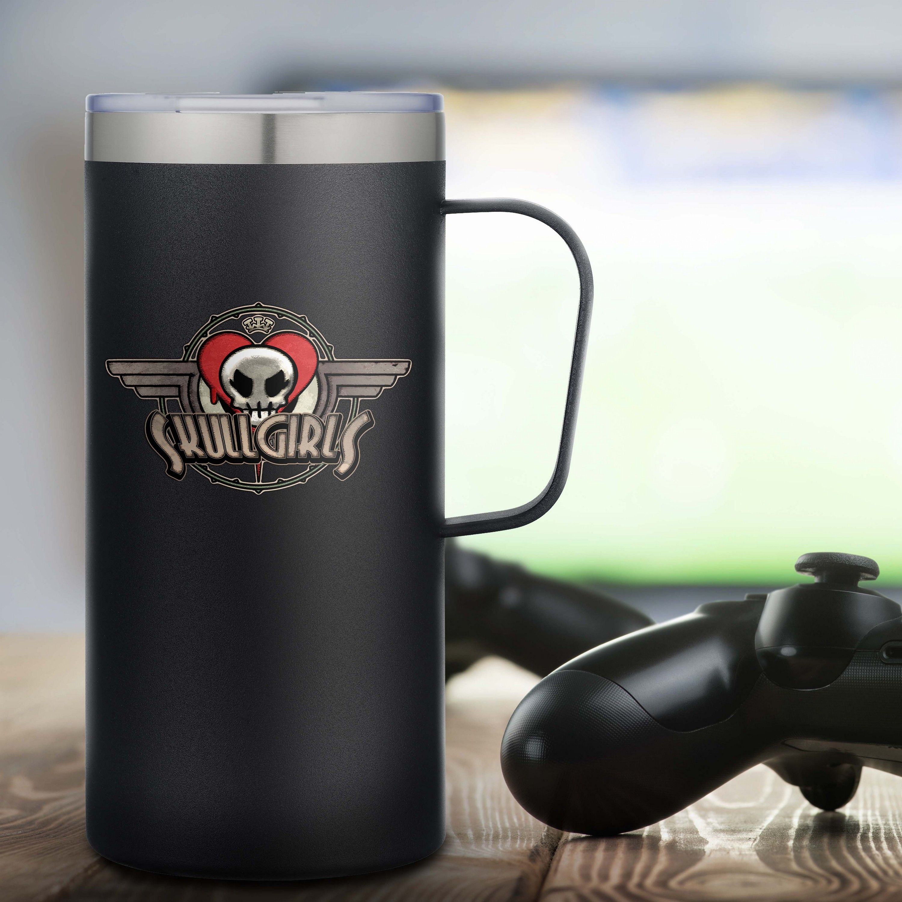 The Camper Double Wall Stainless Steel 20oz Travel Mug With Lid - 65. 3.11" W x 6.58" H