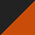 Black / Deep Orange